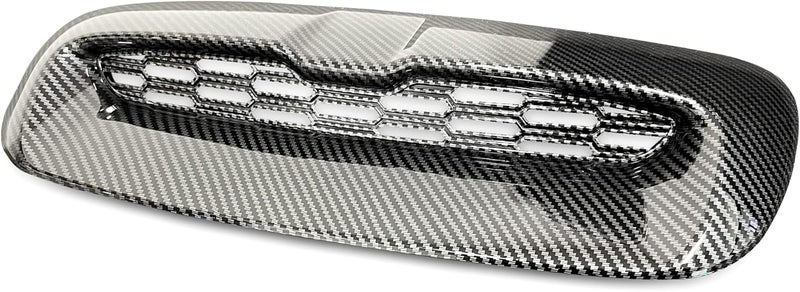Kojem Mini Cooper Hood Scoop Compatible with 2007-2013 Mini Cooper S R55 R56 R57 R58 R59 Air Intake Vent Carbon Fiber Printing - Image 4